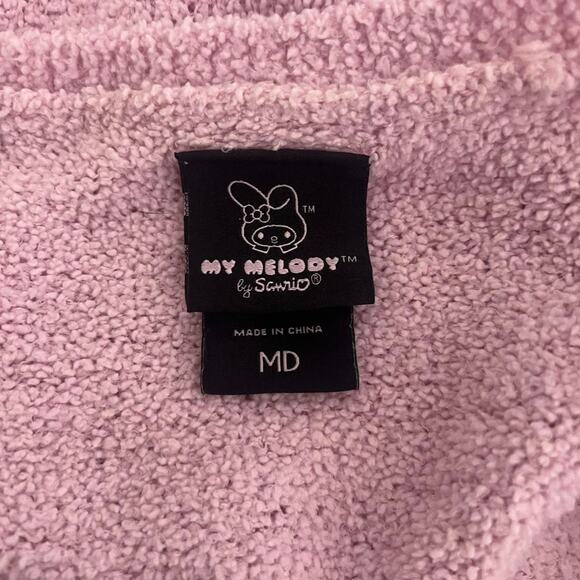 Sanrio My Melody Pink Cropped Sweater Size Medium - Picture 4 of 5